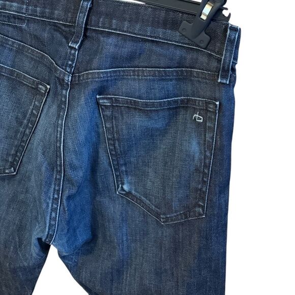 Rag & bone Fit 2 Slim Leg Raw Denim Jeans 31 - Picture 3 of 9